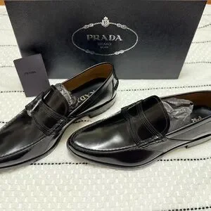 Prada | Shoes | Auth Prada Calzature Uomo Soazzolato Nero  display picture 2